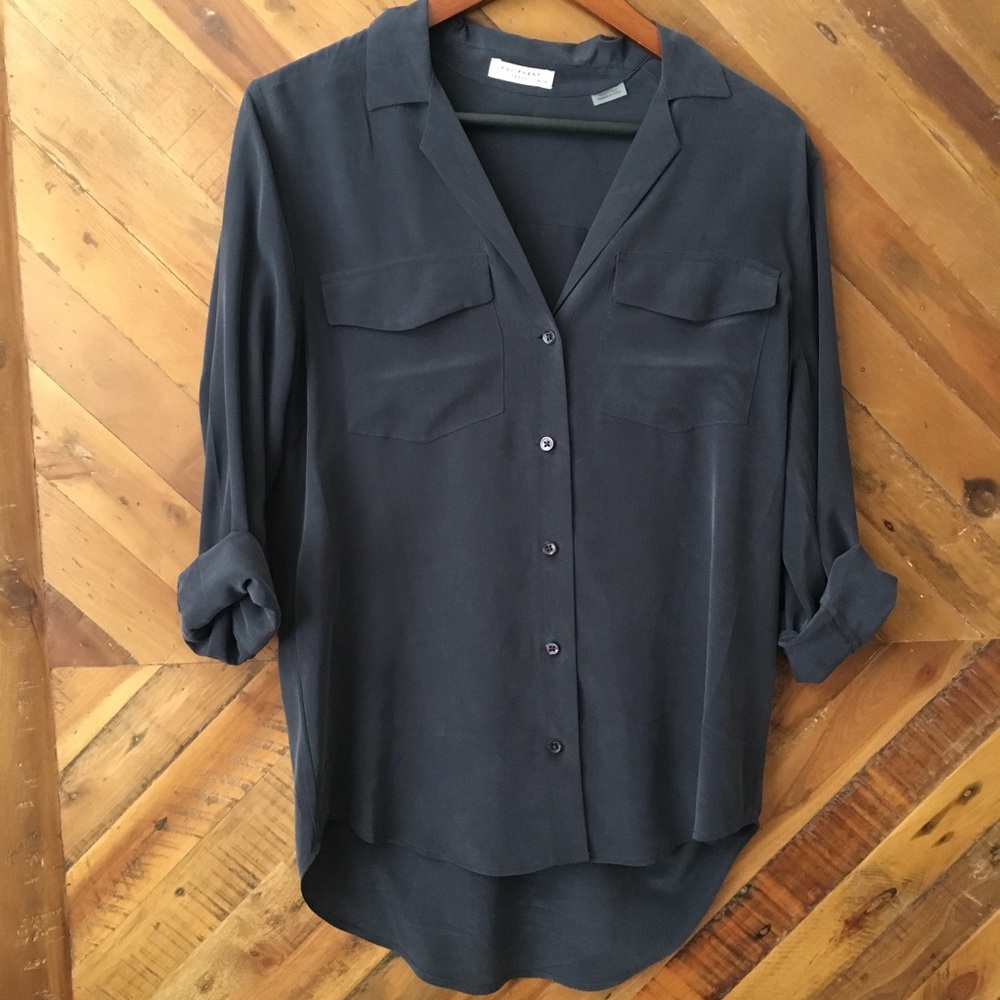 Equipment Silk Signature Shirt